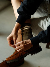 Vintage Italian Military Repro Socks Antique Loopwheel